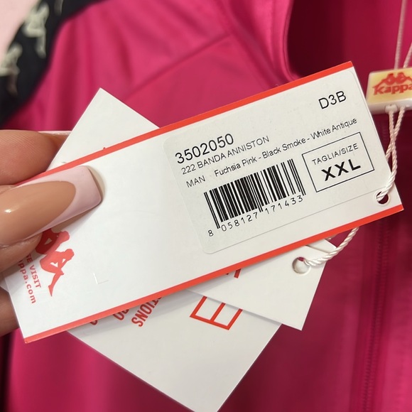 Kappa Women's 222 Banda Wanniston Track Jacket. Size XXL - Picture 6 of 10